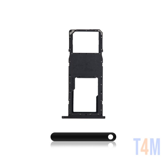 SIM HOLDER SAMSUNG GALAXY A015 PRETO